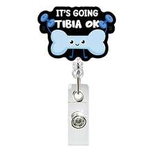 1pc Badge Reel, Medical Series Gifts For Doctors & Nurses, Retractable ID Badge Holder With Organ, Pill Bottle, Syringe, Blood Bag Designs - Multicolor - View 16