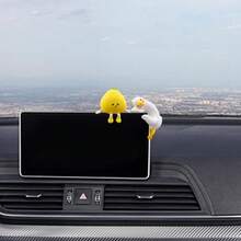 4 Pcs Mini Resin Goose Figurine, Funny Computer Decor, 3D Craft Sculpture, Tiny Cute Goose Statues For Office Desk, Car Dashboard, Indoor Festival Decor - 風格 a - 查看 7