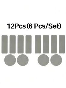 1/2套（6片/套）运动鞋侧边修补贴片，内衬破洞修补片，后跟磨损保护贴，适用于男女运动鞋、休闲鞋，男女鞋类配件