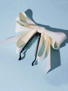 1 Stück geschichteter Satinschleifenhaarclip, elegantes Haargummi, geeignet für Alltag, Date, Ausflug, Abendessen, Geschenke, Reisen, Geschenke für Frauen, Haarsachen, Strumpfstopfer, Strumpfstopfer, Strumpfstopfer, Strumpfstopfer für Frauen, Strumpfstopfer Frauen, Weihnachtsgeschenke, Geschenke, Weihnachtsstrumpfstopfer, Geschenke für Frauen, Geschenk, Weihnachtsgeschenk, Strumpfstopfer für Erwachsene, Strumpfstopfer für Erwachsene, Haarsachen, Damenaccessoires, Strumpfstopfer, Volljährigkeits-Haaraccessoire, Weihnachts-Haaraccessoires, Geschenkideen für Frauen, Beauty-Strumpfstopfer, Weihnachtsgeschenke für Frauen