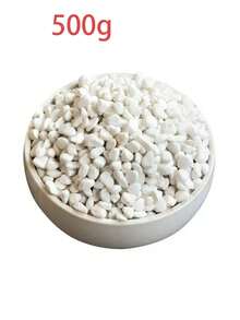 1000 جرام من الحصى المتنوع للصبار والكاكتوس، أحجار طبيعية مصقولة غير متماثلة بحجم 0.15-0.23 بوصة، حصى مناسب لزراعة النباتات والأواني الزجاجية والحدائق الخارجية، باللون الأبيض