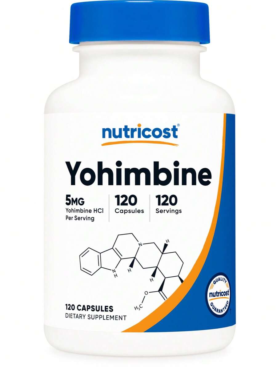 Nutricost Yohimbine HCl 5mg, 120 Capsules - Gluten Free And Non-GMO | Yohimbine Supplement, Energy Support, Non-GMO, Gluten Free, Nutricost, Premium Quality - 其他 - 查看 1