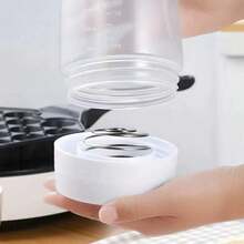 1000ml Hand-Cranked Batter Mixer Bottle Batter Dispenser - Clear - View 6