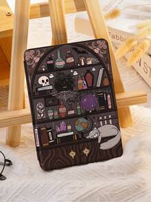 1 pieza Funda protectora para Kindle con diseño de gato estantería, apta para Kindle Paperwhite 11th Gen (2021) / Kindle Paperwhite 12th Gen (2024) / Kindle (11th Gen - 2024 Release) / Kindle Colorsoft Signature Edition, compatible con activación/suspensión automática, regalo de vuelta a clases - Cubierta de protección del conocimiento - Multicolor - Ver 3