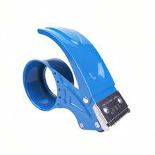 1pc Office/Shipping Tape Cutter - Sharp Serrated Blade, Precise Tape Cutting | Professional Warehouse Tool, Suitable For Carton Sealing, Logistics Packaging, Moving And Parcel Wrapping
