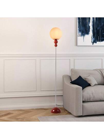 Alpinaluz "LOKE" E27 Vloer Lamp Multi Ball Opaque Wit Sphere view 7