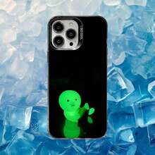 Funda de Teléfono Verde S- Linda para 17,16,15,14,13,12,11,Pro,MAX Cubierta Blanca Mate a Prueba de Golpes - Z1 - Ver 9