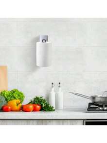 No Drill Toilet Paper Holder, Iron Art Bathroom Tissue/Towel Rack, Towel Hanger, No Need To Drill Holes On Wall, Suitable For Kitchen And Bathroom Storage, Bathroom Accessories, Essential For Back To School Season