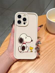 A Cartoon Snoopy Pattern, A High-Bamboo Anti-Drop Phone Case Made Of Tpu Material, Can Be Given As A Holiday Gift. It Is Suitable For IPhone Xs/ XS Max /Xr/11, 12, 13, 14, 15, 16pro/Promax/14, 15, 16plus/17, And Is Suitable For Both Men And Women - 彩色 - 查看 3