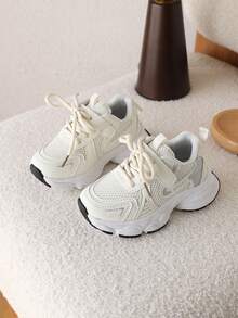 1 Pair Fashion New Chunky Sneakers, Unisex Hiking Shoes For Boys & Girls