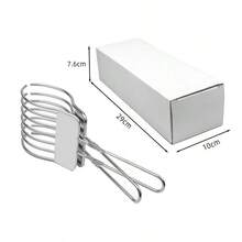 1. 重型不锈钢面包/火腿切片器，带人体工学手柄 - 多功能厨房和烧烤工具，适用于肉类、奶酪、面包 - 耐用的 304 不锈钢结构，设计紧凑 - 彩色 - 查看 14