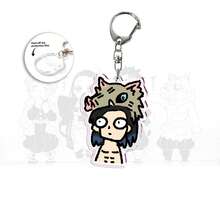 Bộ móc khóa Acrylic nhóm 4 người được đánh giá cao chính thức - Chibi đầu to Tanjiro Zenitsu Inosuke Nezuko, Thiết kế dễ thương Kawaii, Acrylic trong suốt độ nét cao, Đồ sưu tầm từ phim, Quà tặng hoàn hảo cho người hâm mộ cuồng nhiệt và người yêu thích Anime, Quà tặng lý tưởng cho các cặp đôi cuồng Anime, Móc khóa túi dễ thương không thể thiếu trong bộ sưu tập - Nhiều màu - Xem 4
