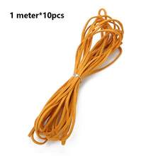 10条/套 10米 韩国绒布绳 多色扁平绒面绳 仿皮绳 适用于花艺丝带礼品包装配件工艺品装饰DIY珠宝制作 - 韓國絨一公尺一條 - 查看 21