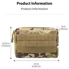 Borsa porta attrezzi, organizer portatile per attrezzi da esterno, borsa con ampia capacità