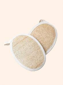 1个/2个/3个装天然丝瓜络沐浴球，强力去角质浴巾，家用