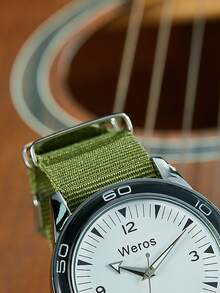 1 pieza Reloj de pulsera de cuarzo versátil y casual para estudiantes, adecuado para uso diario o como regalo