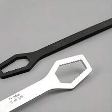 Adjustable Universal Wrench Set - Self-Tightening Multi-Use Tool With Torx Bits & Quick-Release Mechanism - Perfect For Glasses, Electronics, And Household Repairs - Silver - View 10