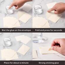 Assorted Color Gift Card Envelopes, Colorful Mini Envelopes - For Event Party Invitations, Greeting Cards, Self-Adhesive Envelopes, Mini Pocket Envelopes For Notes, Suitable For School, Office And Home Use