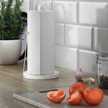 Kitchen Paper Towel Holder - White - View 4