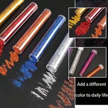 6/12色高品质闪粉套装 - 适用于树脂、史莱姆、环氧树脂、美甲和各种装饰，是DIY手工艺品、派对装饰以及圣诞节、万圣节、复活节、情人节等节日的理想之选。 - 彩色 - 查看 5