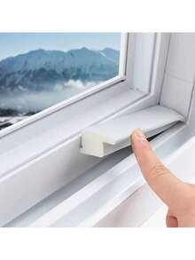 易于安装的防风静音窗户密封条 - 耐用塑料钢材质，非常适合炎热天气 - 1套[三件套裝] - 查看 2