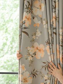 ستارة معتمة ذات لون واحد حديثة مطلية، تصميم جيب ، مناسبة لغرفة المعيشة وغرفة النوم - ستارة شفافة ومعتمة، ستارة غرفة المعيشة، ستارة غرفة النوم، وزن القماش 100 جرام