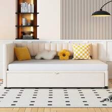 Bed Frames - Beige - View 2