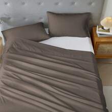 3/4 Pieces Sheet Set, Cooling Sheets For 3 Pieces Twin Sheet Set With Pillowcase, Full/Queen/King Size Bed Set With 4Pieces, Derived From Microfiber, Breathable & Soft, Deep Pocket Up To 16", Hotel Luxury Silky Bedding For Hot Sleepers - K02 - Xem 6