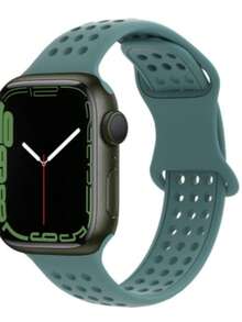 St.Siabe Soft & Breathable Sports Watch Band, Compatible With 49mm, 41mm, 40mm, 38mm, 45mm, 44mm, 42mm Watches For Men And Women, Durable Silicone Replacement Strap Accessories For Series 8, 7, 6, 5, 4, 3, 2, 1 - Yellow - View 13