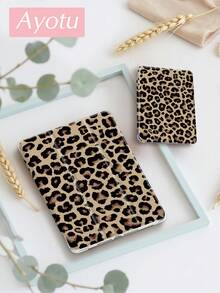 Ayotu 1 Ốp lưng máy tính bảng họa tiết da báo màu nâu & Ốp lưng sách điện tử Kindle tương thích với iPad thế hệ thứ 10, iPad 11/Air 4/Air 7/9,7 inch, tương thích với Samsung Galaxy Tab A9 Plus, Kindle (Thế hệ thứ 11 - Phát hành năm 2024) (6 inch), Kindle Paperwhite thế hệ thứ 12 năm 2024, Quà tặng tuyệt vời cho ngày lễ, Họa tiết đơn giản và thời trang. - Nhiều màu - Xem 4