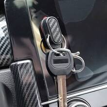 4pcs Multi-Functional Hooks, Heavy Duty Car Seat Back Hooks, Car Interior Accessories - Black - View 6