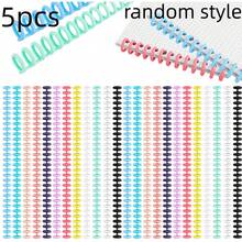 5/10/20pcs Removable Plastic Loose Leaf Binder Rings - Spiral Notebook Locks - 30 Hole Plastic Spiral Binding Rings - Cuttable , Suitable For Book Making, File And Document Organization, Student And Teacher Office Supplies, Book Binding Tools, School Stationery, Laptop Organizers, Office File Accessories, File And Document Organization, Teacher And Student Office Supplies, School Supplies