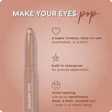 ColourPop 眼影棒 - 持久显色膏状眼影棒 - 多用途膏状彩妆，内置卷笔刀，精准笔尖，轻松上妆 - Witch Please 色号 (0.5盎司)，价格实惠，情人节礼物，平价好物，旅行必备，旅行好物，房间装饰，情人节礼物，便宜货，房间装饰，1美元商品，度假必备，女士礼物，卧室装饰，情人节，99美分 - ColorR - 查看 4