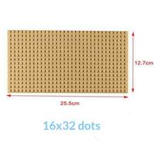 1块大号珠子积木底板，16*32点DIY大底板配件积木玩具，兼容所有主流品牌，适合作为万圣节、圣诞节、复活节礼物 - 彩色 - 查看 17