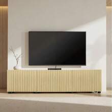 新作 オーク色のテレビキャビネット, 2025 year - ゴールデンオーク + エンジニアードウッド + メラミン1 - チェックする 2