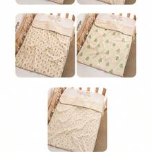 Baby Muslin Blanket, All Season Gauze Air Conditioning Quilt, Children's Cotton Crinkle Fabric Baby Comfort Blanket, Cartoon Pure Cotton - Multicolor - View 8
