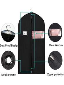 Túi đựng quần áo nam - Có ngăn đựng thẻ trong suốt, phù hợp để đựng vest, váy, áo sơ mi và áo khoác. - Nhiều màu - Xem 10