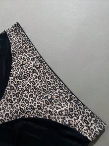 Conjunto de 4 calcinhas sem costura com renda vazada e tamanho grande para mulheres. - Multicolorido - Ver 6