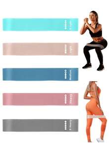 حلقات مطاطية للمقاومة في اليوغا، أشرطة الأرداف، معدات اللياقة البدنية