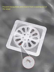 3/6/12 排水过滤器，用于植发，防蝇硅胶过滤器，防止家庭浴室蟑螂和异味，返校用品，学生宿舍浴室和厕所必备用品，浴室配件，浴室工具 - 銀色 - 查看 7