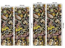 Vinile per frigorifero in stile hippie Oedim, varie misure tra cui scegliere - 1PC - Visualizzare 4