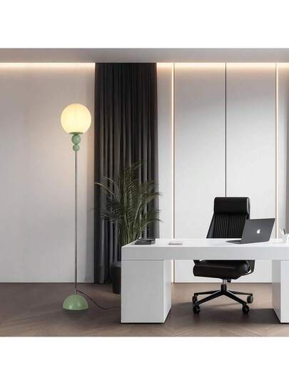 Alpinaluz "LOKE" E27 Vloer Lamp Multi Ball Opaque Wit Sphere view 4