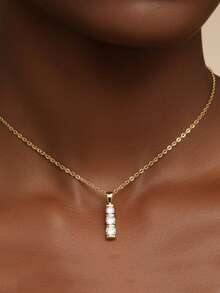 女士结婚项链，三生三世吊坠项链，3.5克925纯银，1.6克拉莫桑石，波西米亚宫廷风格，奢华订婚/结婚/周年纪念/情人节礼物，附赠莫桑石证书和精美礼盒