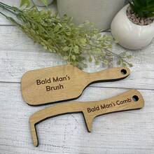 1pc Funny Gift For Bald Men - Comb, Novelty Adult Party Gift, Father's Day Gift, Weird Gift, Useful Item, Cute Aesthetic, Cool Gadget