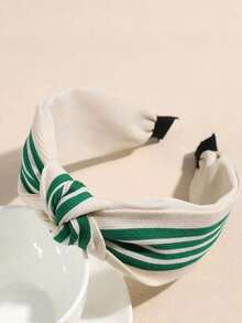 1 Stück Herbst/Winter Kaffeefarben Vintage gestricktes verknotetes breites Haarband, elegant und vielseitig für Arbeit und Lässig anlässe, Haarband, Haarreifen Haarschmuck Kopfschmuck - Verschiedenfarbig - Übersicht 14