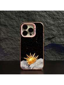 17/16/15 ProMax/14Plus/13Pro/12/11 compatible, funda creativa nueva de color plateado con un gran y lindo agujero. Esta funda ofrece una excelente protección. Con su diseño elegante, es la primera opción de Gee para fundas de regalo de Halloween.CYK195, funda protectora para teléfono - Multicolor - Ver 4