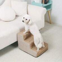 Premium Adjustable Pet Stairs Designed For Dogs And Cats - With Non-Slip Base And Removable Cover For Easy Cleaning, Lightweight Climbing Solution For All Ages, 2/3/4/5 Steps Pet Stairs Sofa Stool Non-Slip Durable Bed Ramp Detachable Washable, Joint Care For Elderly Pets, Mobility Aid For Injured Pets, Caring For Pets With Limited Mobility - Multicolor - View 11