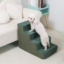Premium Adjustable Pet Stairs Designed For Dogs And Cats - With Non-Slip Base And Removable Cover For Easy Cleaning, Lightweight Climbing Solution For All Ages, 2/3/4/5 Steps Pet Stairs Sofa Stool Non-Slip Durable Bed Ramp Detachable Washable, Joint Care For Elderly Pets, Mobility Aid For Injured Pets, Caring For Pets With Limited Mobility - Multicolor - View 16