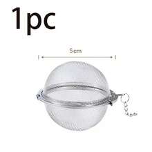 1pc Reusable Stainless Steel Long Handle Spice Filter Net, Suitable For Kitchen, Cookware, Food, Cooking, Camping, Holiday, Beach, Room Decor, Storage, Party, Travel. Kitchen Accessory, Essential Kitchen Tool, Gift For Home Chef. - Silver - View 11
