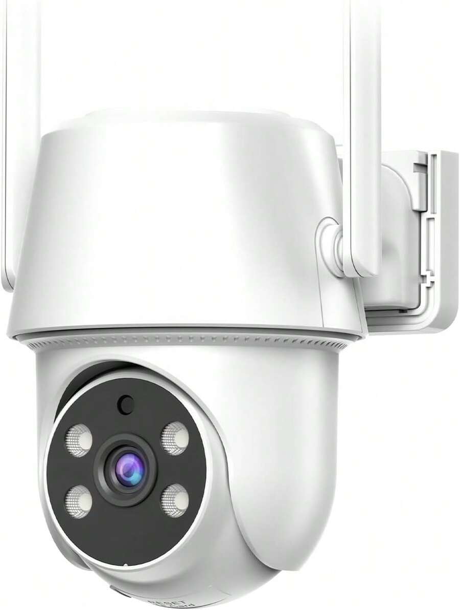 E T EASYTAO EC02 Cámaras de  Exterior, 5MP 3K Camara WiFi,Panorama 360 ° , PTZ Camara con Seguimiento Automático, Visión Nocturna a Color, Audio Bidireccional,Compartible con Alexa - 3MP(1 unidad) - Ver 1